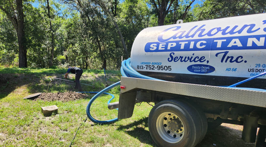 Calhoun's Septic Tank Truck